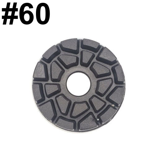 [ABRAF50060] Abra Iride 5" Snail Lock Flat Edge Polishing Pad #60