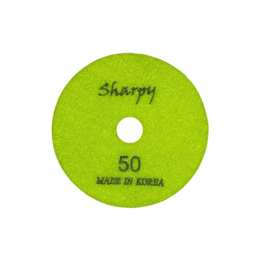 [DPY0050] SHARPY 4" Dry Polishing Pad #50