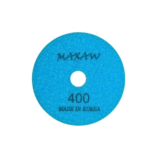 [EPYP0400] 4" MAXAW Polishing Pad for Engineered Stone Premium Quality, #400