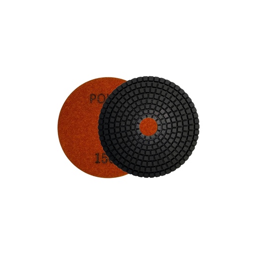 [WP3010001] 3" Polly, Premium Quality Wet Polishing Pad, #100