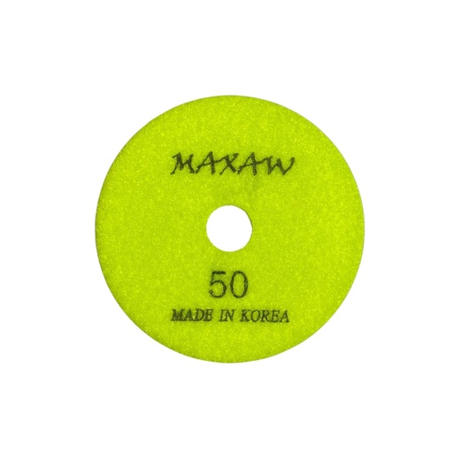 [WPYP0050] MAXAW 4" Super Premium Wet Polishing Pad #50