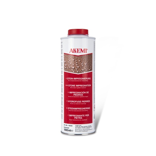 [10834] Akemi Stone Impregnation 1L Solvent-based Ready-to-Use Sealer for Natural Stone