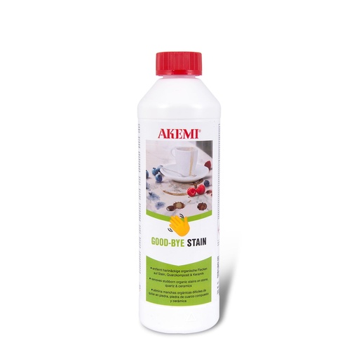 [12109] Akemi Good-Bye Stain 500 mL Water-Based Ready-to-use Alcaline Cleaning Agent for Natural stone