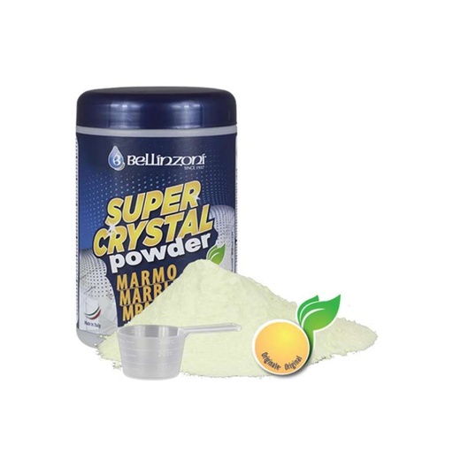 [091PSCMA001] Bellinzoni Super Crystal Yellow Polishing Powder for Marble - 1 kg