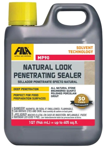 [MP90-QT] FILA - MP90 Natural Look..Penetrating Sealer - 30 Years Performance - QT.