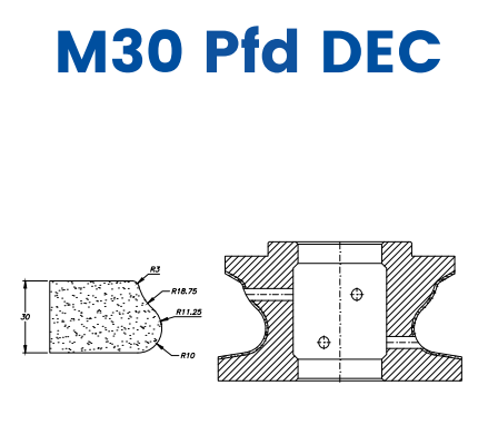 [SC67192] SC67192 30mm Closed Stair Tread Line 60 - (Bore 35 Fitting) Profile M30 PFD DEC Electroplated Position 1 Electroplated Kit (soft materials, marble)