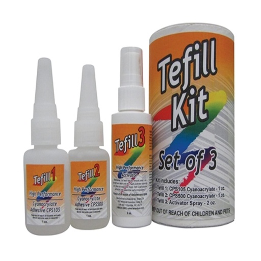 [1TEFILLKIT] Tenax TeFill Dual Viscosity Stone Chip Repair Kit