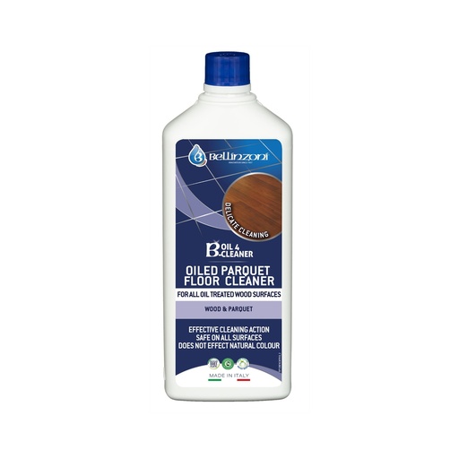 [P129O4C10L] Bellinzoni B-Oil 4 Cleaner Foaming Detergent for Oil Treated Parquet and Wood Surfaces 1 L