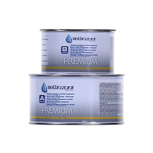 [019METVPR-AB-SET] Bellinzoni Epox Premium Set (A and B) Epoxy Mastic for Gluing, Jointing and Filling