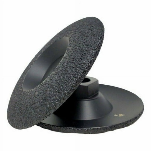 [CWVBCM] Kratos 4" Vacuum Brazed - Curved Cup Wheel - Medium