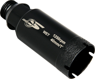 [CUBYH112] 1 1/2" Cyclone Ultra Dry  Thin Wall CNC 1/2" Gas Core Bit