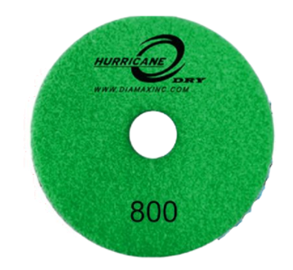[HDP4800] 4" Hurricane Dry Pad 800 grit