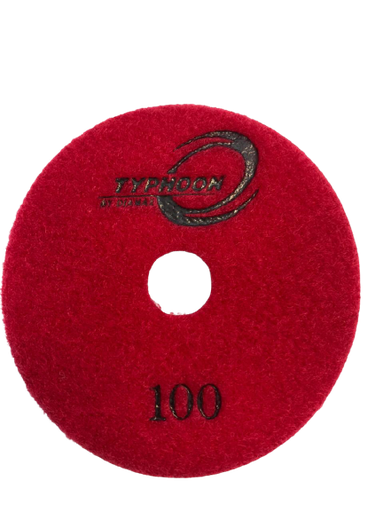 [TDP40100] 4" Typhoon Dry Pad 100grit