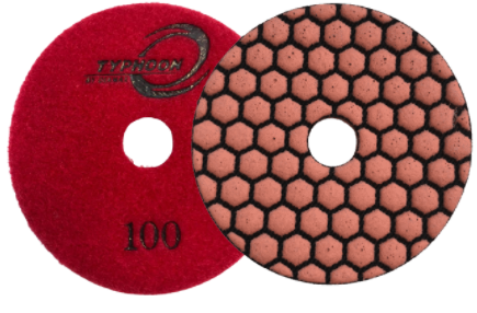 [TDP43000] 4" Typhoon Dry Pad 3000grit