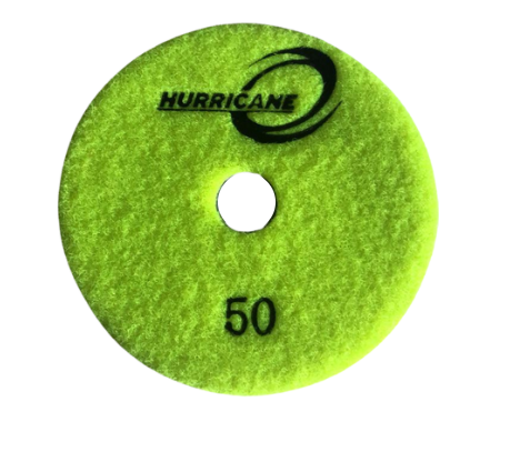 [ESHWP40050] 4" Hurricane ES 7-step White Resin 50 grit