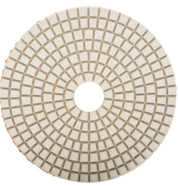 [ESHWP503] 5" Hurricane ES White Resin 3-Step  Pad #3