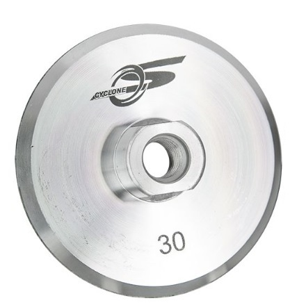 [PDCS4050] 4" Cyclone Resin Cup Wheel with Aluminum Backer 50 Grit