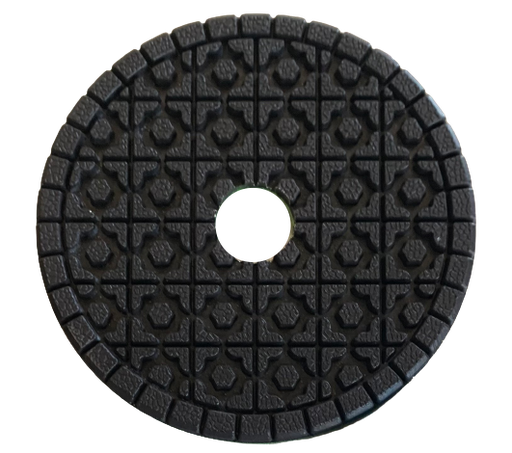 [PRC40100] 4" Typhoon Clover Resin 7-Step  100grit 