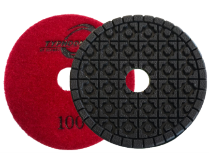 [PRC40200] 4" Typhoon Clover Resin 7-Step  200grit 