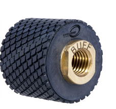 [RD2800] 2" Cyclone Resin Drum Polisher #800