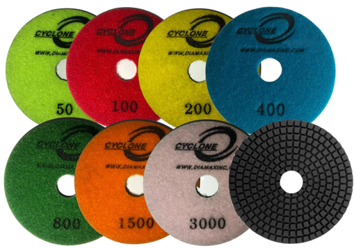 [STS450] 4" Cyclone Polishing Disk 50 grit