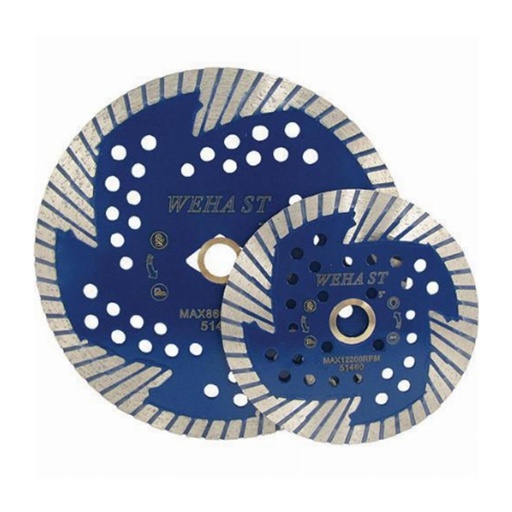[51460] Weha USA ST Side Cut Blades for Granite, Quartzite, Engineered Stone, Quartz, Marble and all Natural Stones
